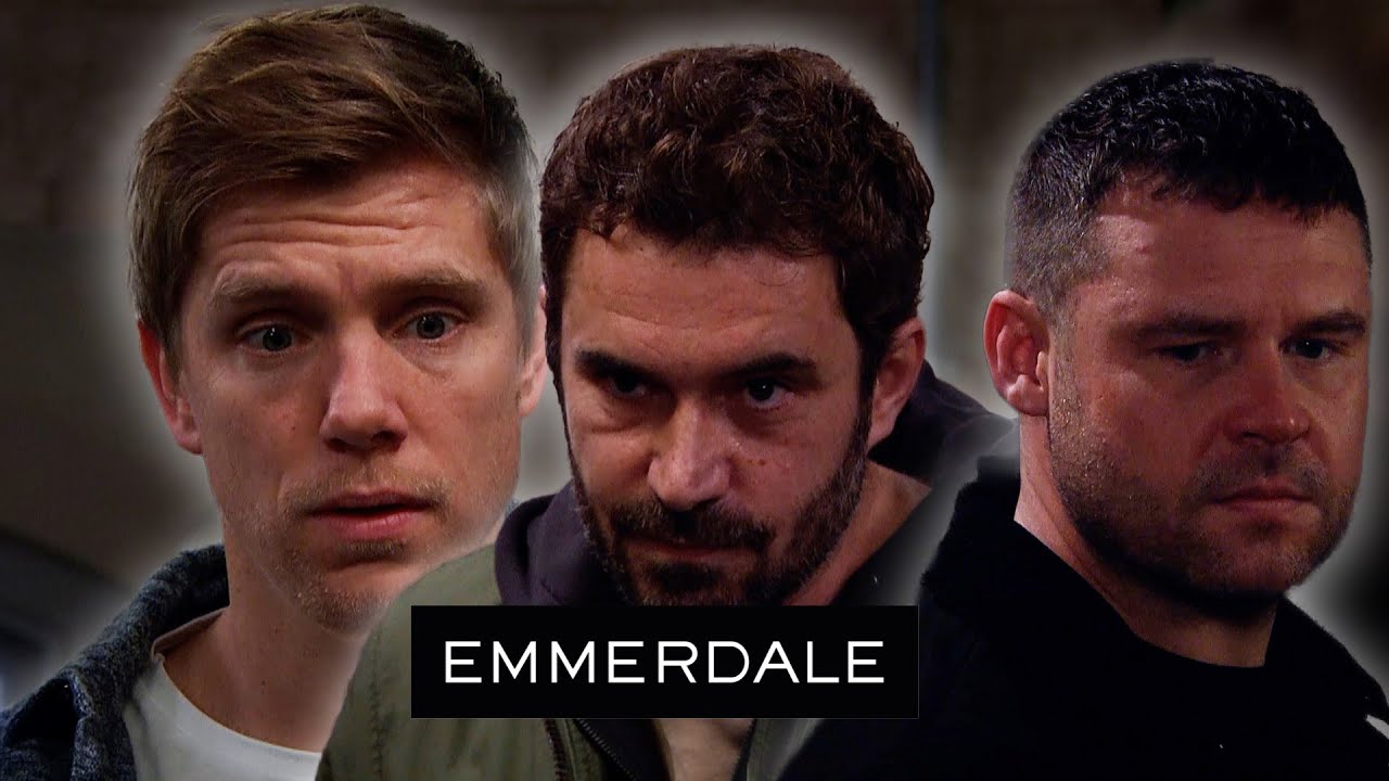John Keeps Robert And Aaron Hostage | Emmerdale