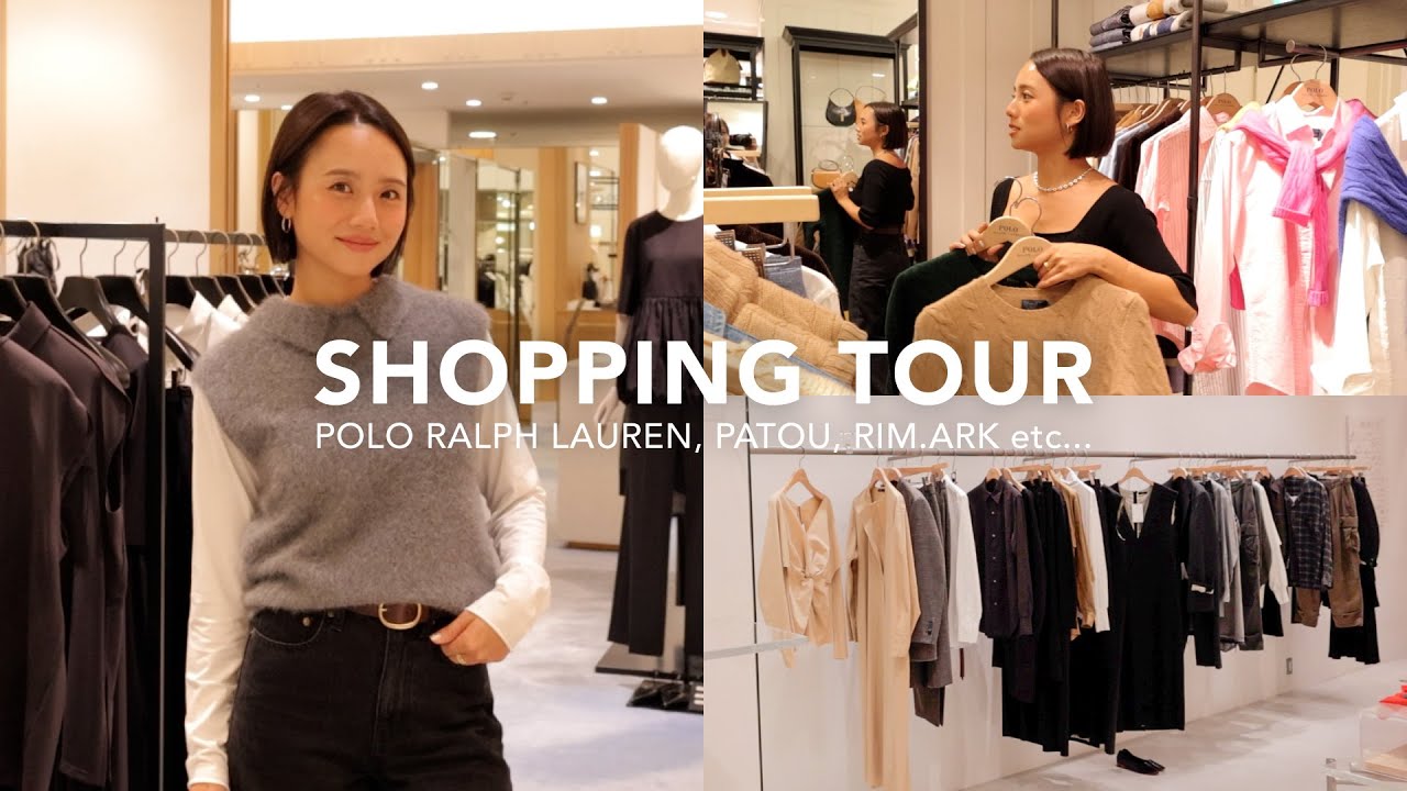 Shopping Tour] The day I went looking for autumn clothes🍂🧶 I