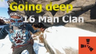 RUST | GOING DEEP ON 16 MAN ZERG FOR INSANE WIPE