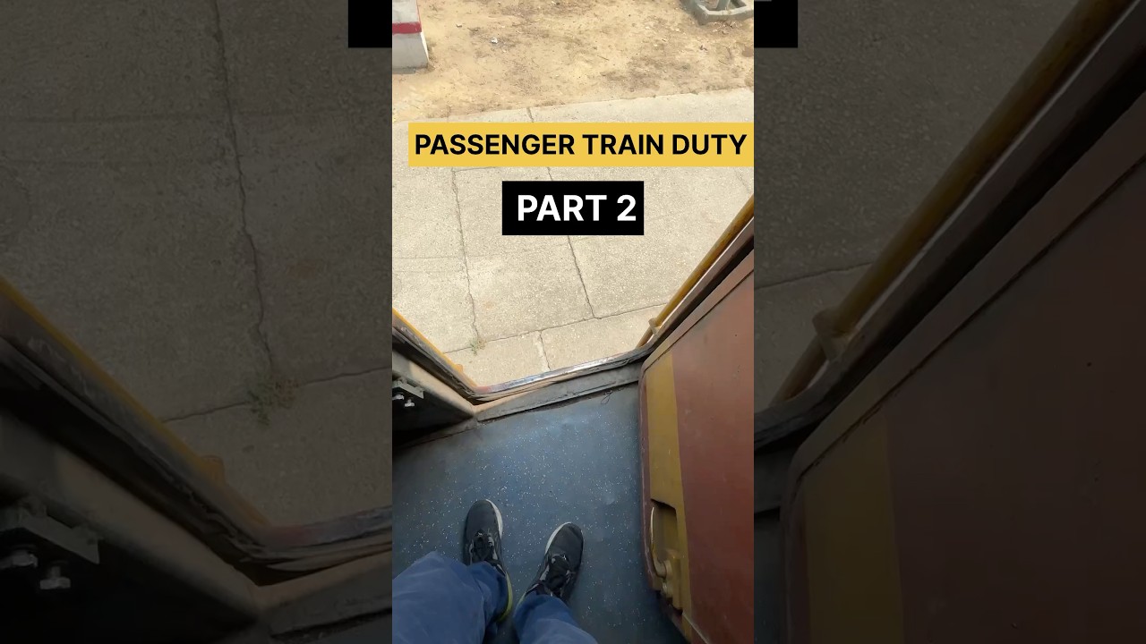 SECOND DAY OF PASSENGER TRAIN DUTY - गर्मी का कहर