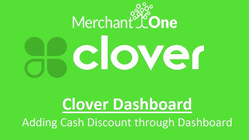 Clover Dashboard | Cash Discount App install | M1 Tech Support