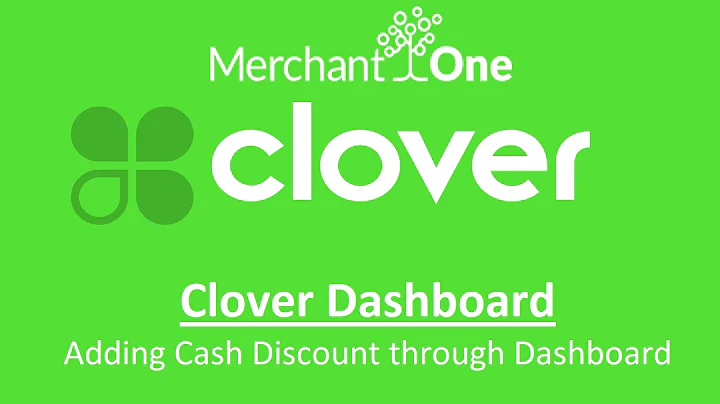 Clover Dashboard | Cash Discount App install | M1 Tech Support