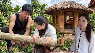 A businessman and a single woman build her dream bathroom together, leaving her deeply moved.
