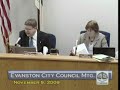 City Council Meeting - November 9, 2009