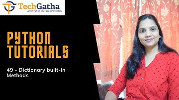 Python 49 - Dictionary Methods