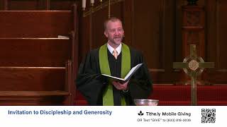 Invitation To Discipleship And Generosity