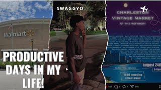 PRODUCTIVE DAYS IN MY LIFE | Shopping , Charleston  Vintage Market, Chill Sunday 