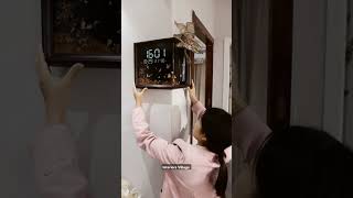 Amazing Double Sided Wall Clock