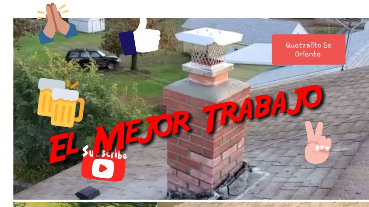 Reparando Una Chimenea De Ladrillo - YouTube