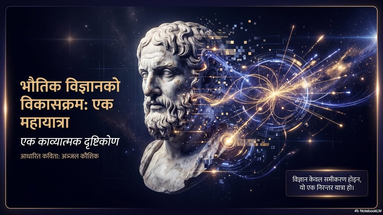 भौतिक विज्ञानको विकासक्रम(एक काव्यात्मक यात्राको विश्लेषण)