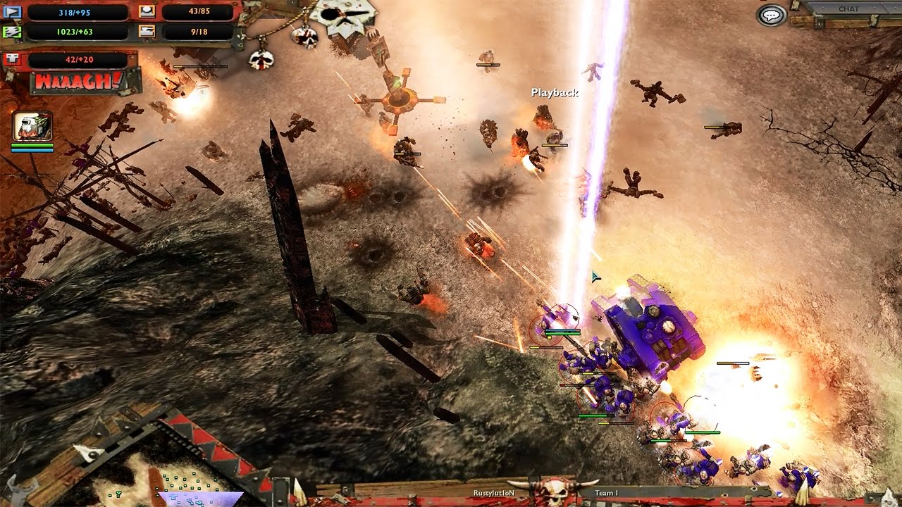 WH40K: DoW - Soulstorm [online] | (OvSM) Revolut1oN vs. oXo on Blood River