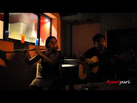 El Grillo Burgos y Paula Marzano en la milonga de #yuriyuri