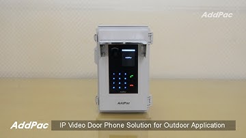 IP Video Door Phone Solution for Outdoor Application (IP 비디오 도어폰 솔루션 실외용 어플리케이션)