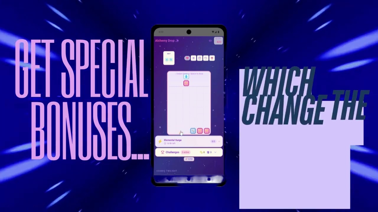 New addictive drop-and-merge game!