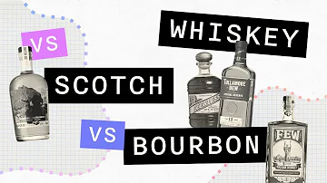 Difference between Whiskey, Scotch & Bourbon
