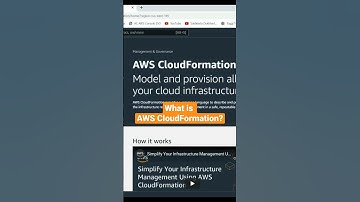 What is AWS CloudFormation?