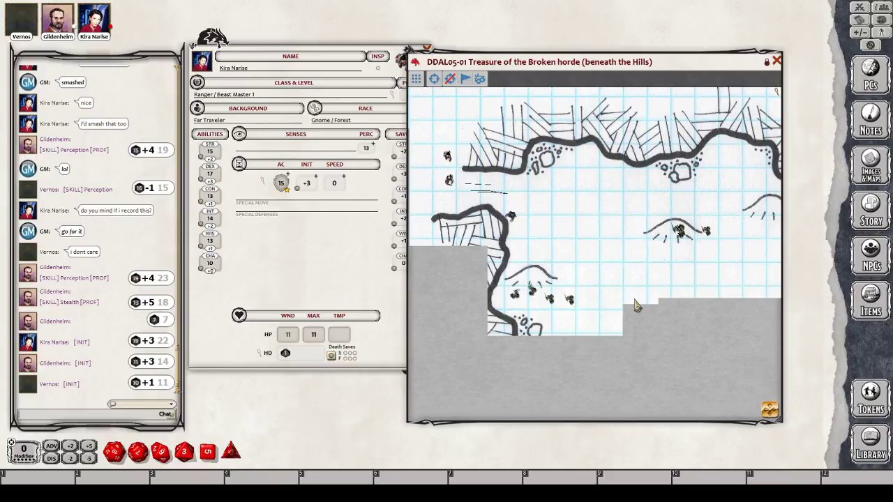 DnD Adventure League: session 1