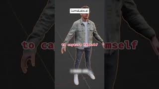 Three steps to turn yourself into 3D game character  #ai #artificialintelligence #lumaai