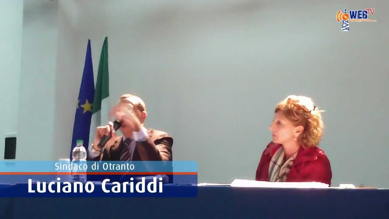 Incontro tra Commercianti e Istituzioni: intervento del Sindaco - Otranto 9 novembre 2011