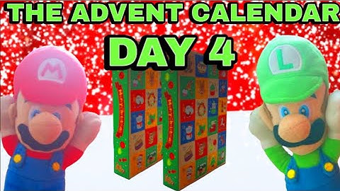 The Advent Calendar!- Day 4- MarioPlushMania