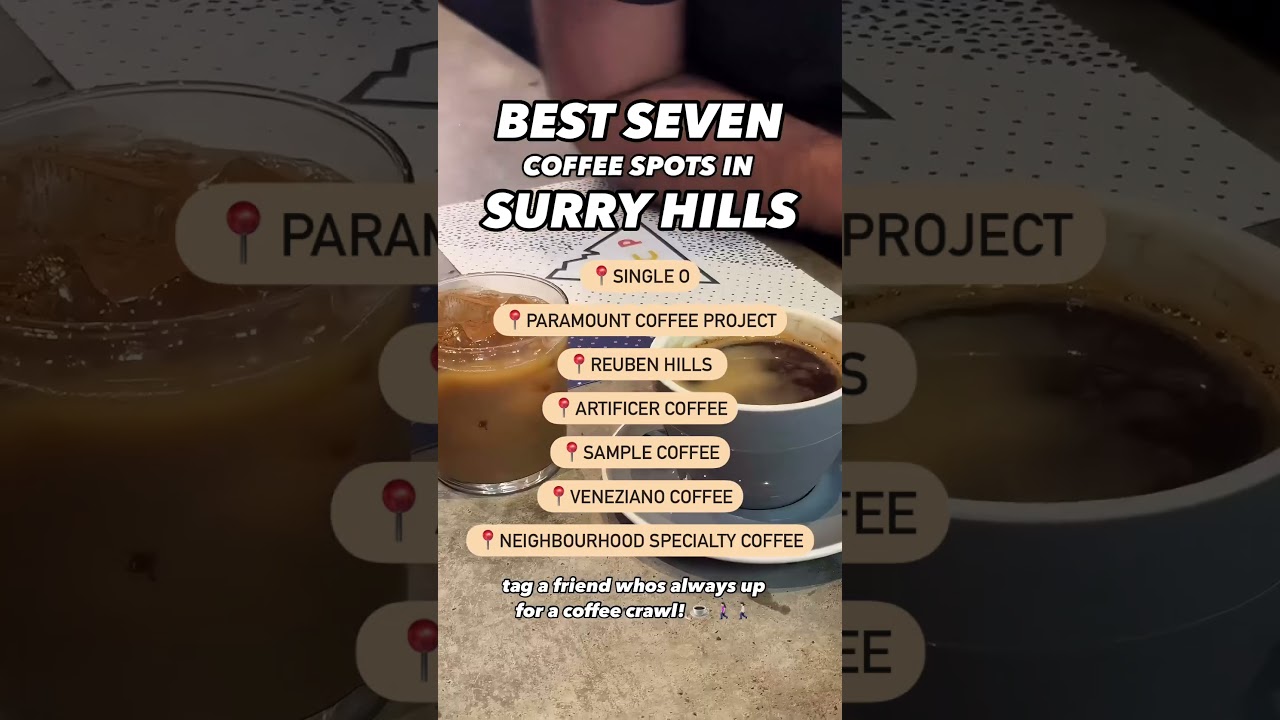 Best 7 Coffee Spots in Surry Hills