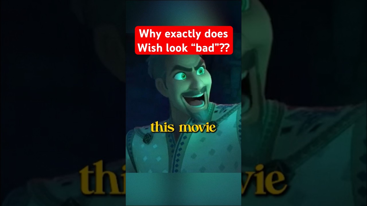 Animator reveals why Wish&rsquo;s visual style doesn&rsquo;t work⭐️ Tap above for full video! #disney #animation