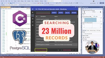 Retrieving and Efficiently Searching 23 Million Records with C# and PostgreSQL (Part 1) Thai Audio