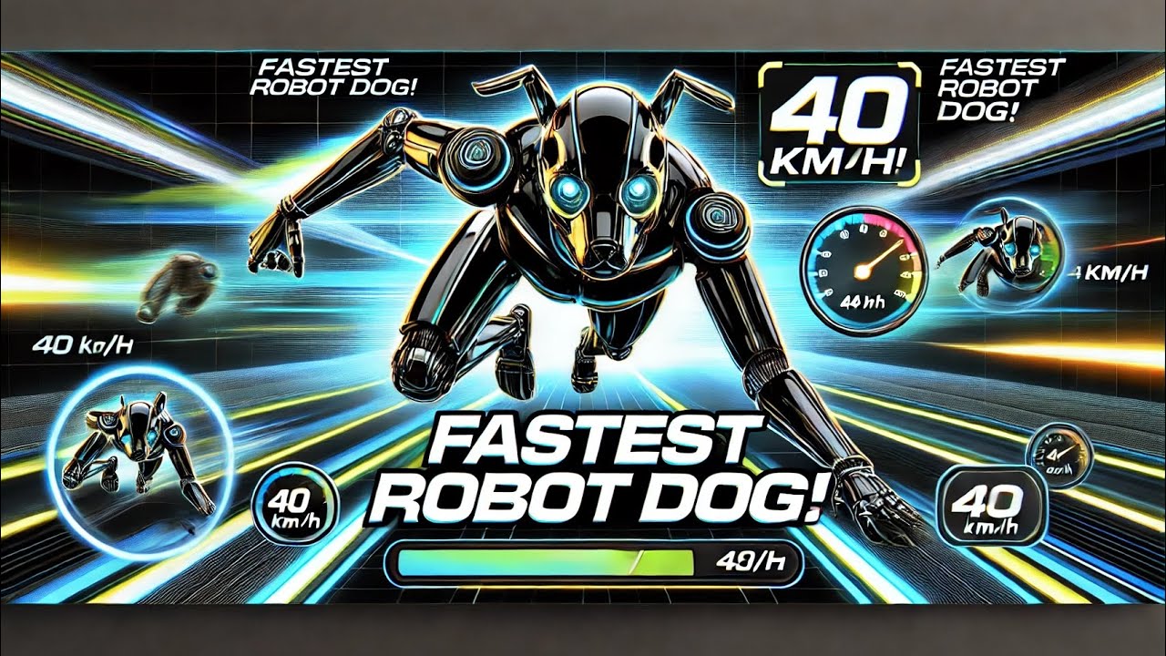 Black Panther 2.0: Fastest Robot Dog | Chinese Innovation Breaks Speed Record