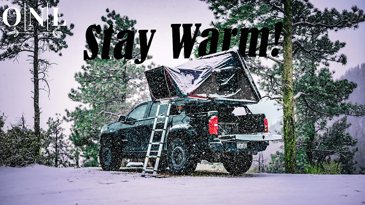 How to Stay WARM Winter Camping | Bluetti EB70 | Electric Blanket | Sleeping Quilt