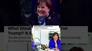The Barefoot Contessa hates Trump! #barefootcontessa #fdt #maga #fafo #trump #liberal #politics #usa
