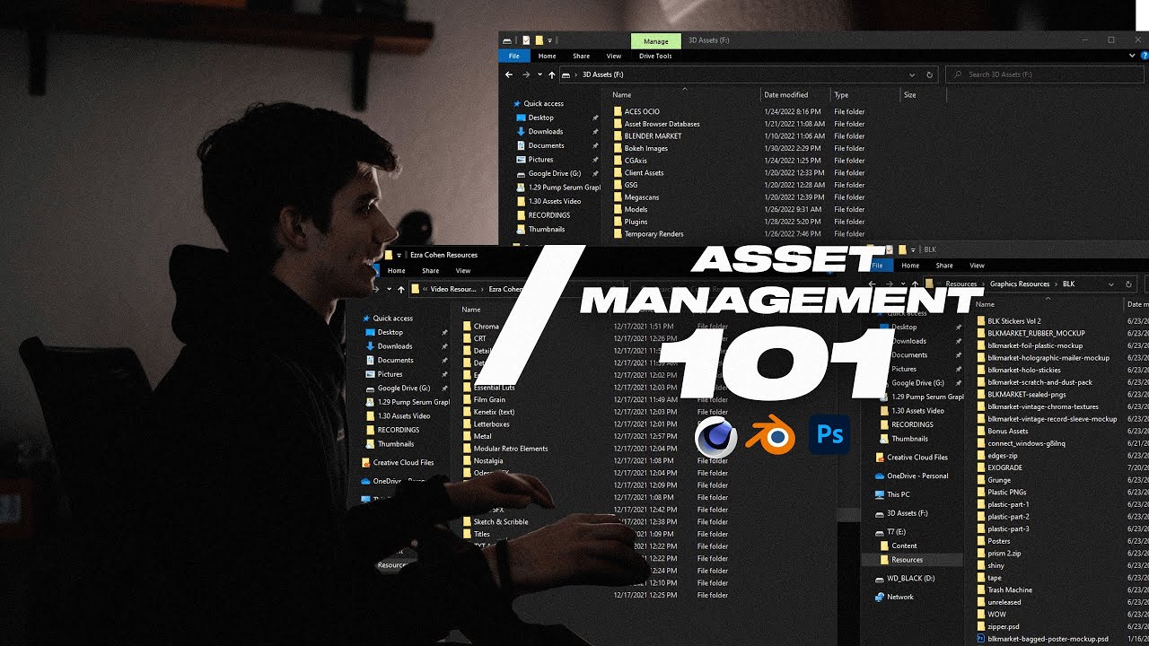 Managing Assets as a CG / VFX Artist - File Systems 101 for Creative Pros