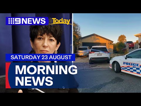 Ghislaine Maxwell interview; Homicide investigation in Brisbane | 9 News Australia
