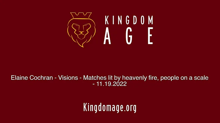 Elaine Cochran - Visions - Matches lit by heavenly...