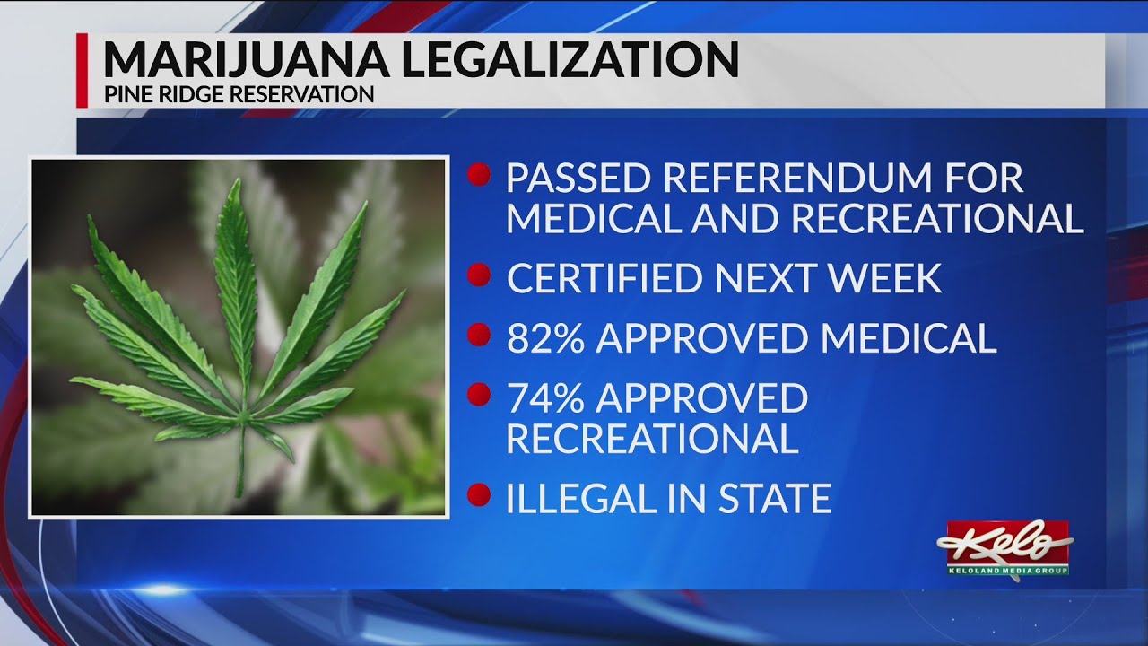 Oglala Sioux Tribe approves medical, recreational marijuana YouTube