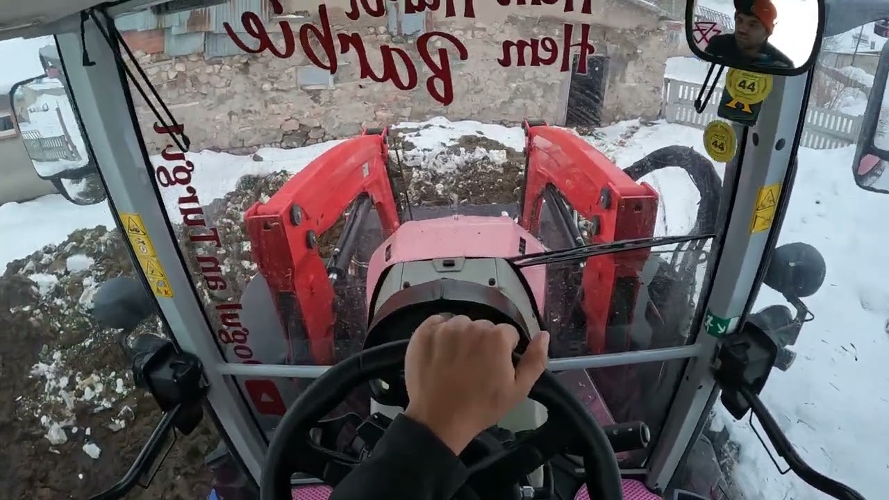 TrakSohbet#1 Hevesle Yaptığın İşten Zengin Olabilirmisin?//Traktörle Kar ve Gübre Temizliği Yaptık