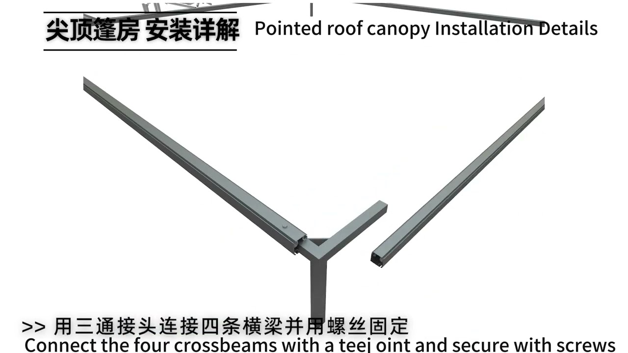 Syxtent's dome aluminum frame tent installation steps tutorial