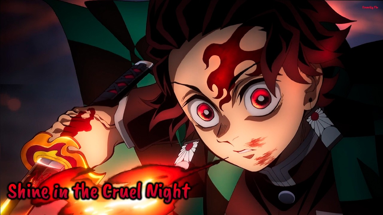 『Lyrics AMV』 Demon Slayer: Infinity Castle Theme Song - Shine in the Cruel Night / LiSA