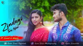 Zindagi Tere Naal | Very Emotional Love Story | Latest Punjabi Songs | Khan Saab | Ft.Arnab & Sonali