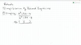 Lesson 47 More Practice Simplifying Rational Expressions | Math Basics Made Easy