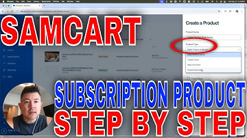 ✅  How To Create Subscription Product In SamCart🔴