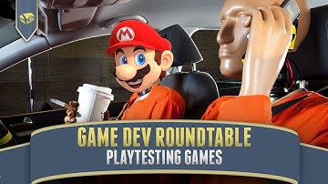 The Importance of Playtesting in Gamedev | Gamedev Roundtable, Game Design Podcast