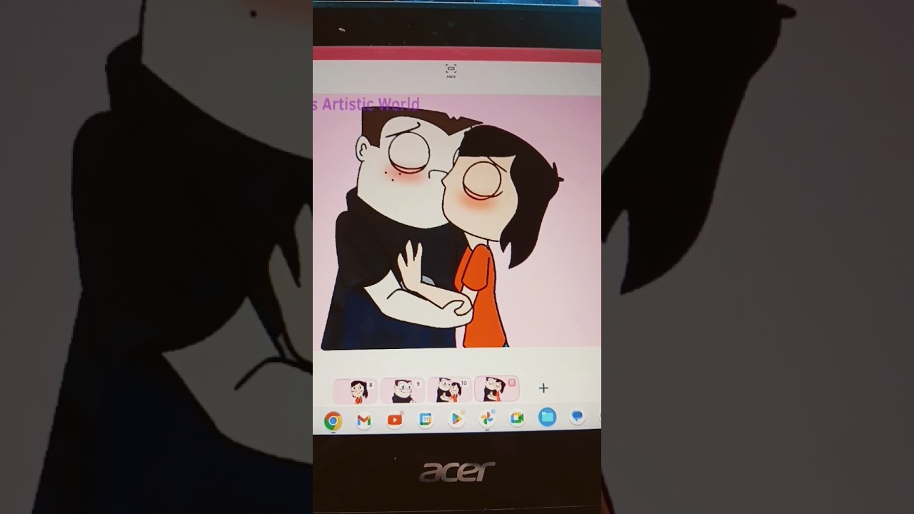 Buford and Ella's Kiss 