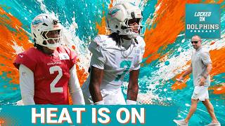 The Pressure Is Turning UP As The Miami Dolphins Enter Week 3 Of 2026 Training Camp