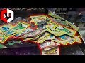 SO MANY CARDS! Alot of Cards on The Edge at DC Comics Coin Pusher!