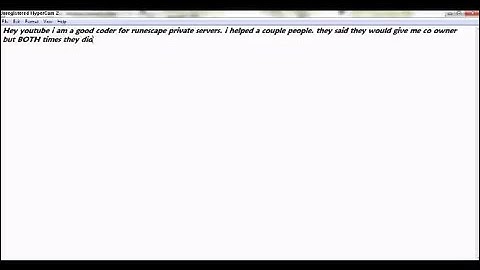 Runescape private server coder here