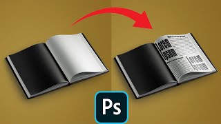 How to make a realistic book mockup in photoshop #mockupdesign
