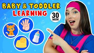 Toddler Learning Compilation | Gestures, Speech Exercises, Emotions, ABC & More | Ms Vivi