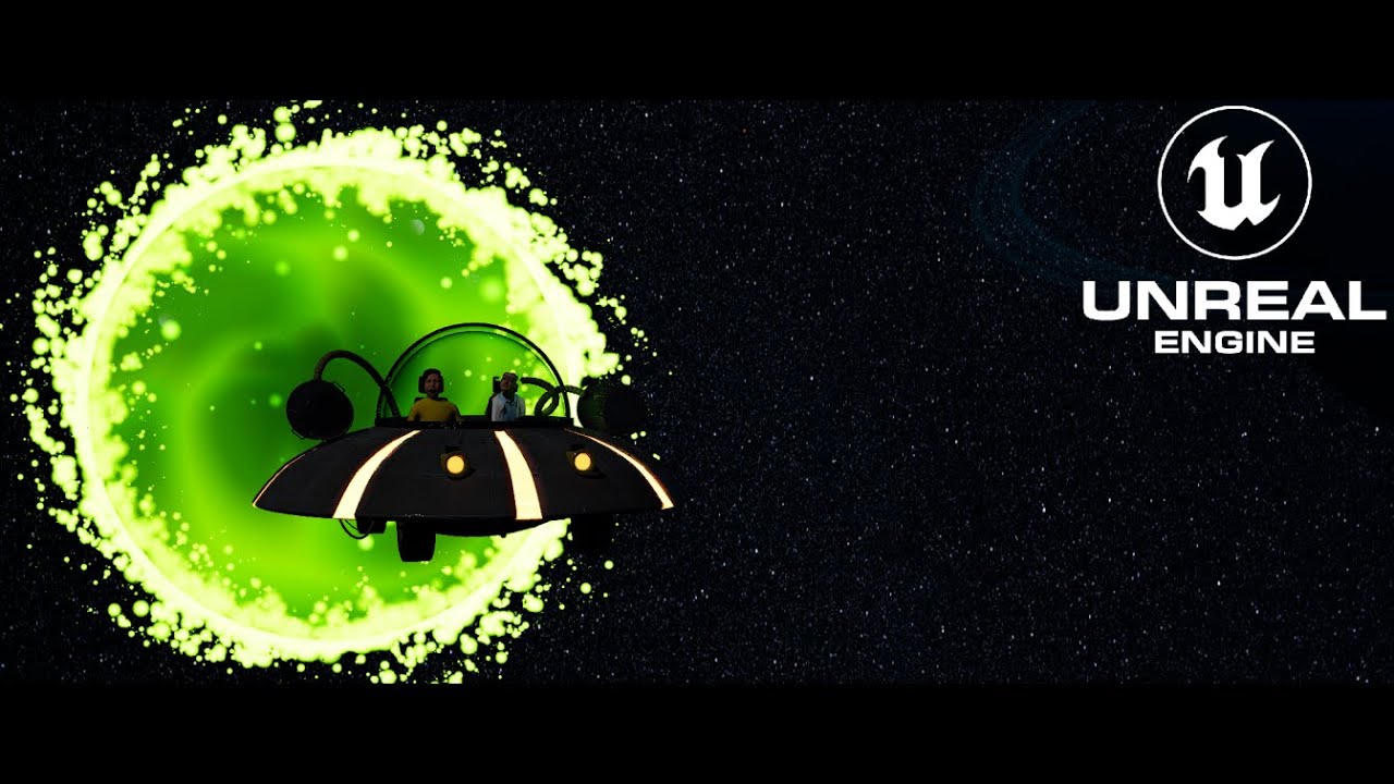 Spellar Performance: Rick and Morty Portal (RTX On) - Animation made in Unreal Engine 5