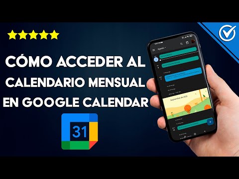 ¿Cómo acceder al &#039;Calendario Mensual&#039; en GOOGLE CALENDAR? | Android, iOS y PC