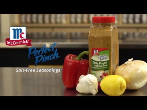 McCormick Perfect Pinch Zesty Pepper Seasoning Blend 0.02 oz. Packet -  500/Case